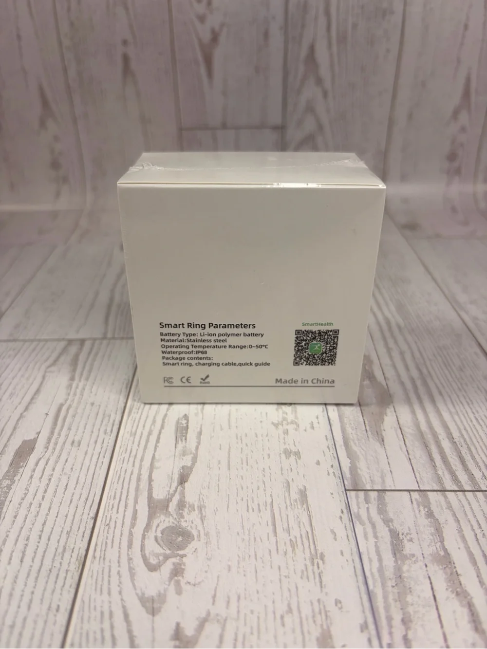 Size 9 Smart Ring Silver Tone